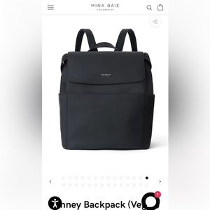 Mina Baie Kinney backpack Vegan
